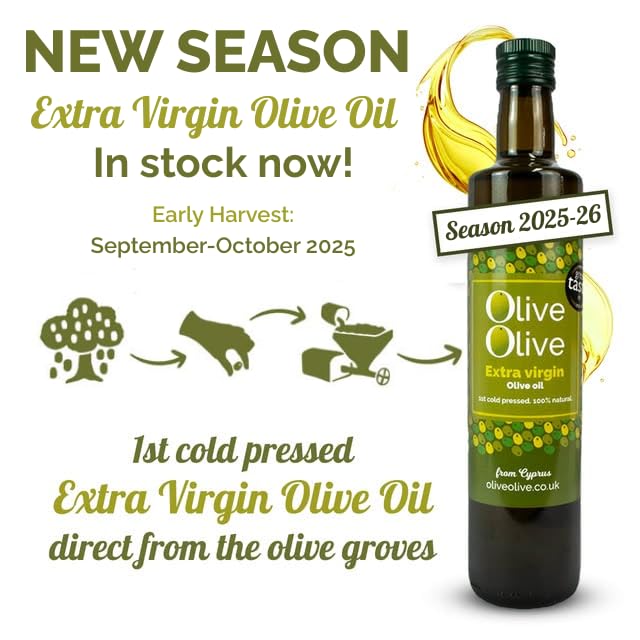 SEASON 2025-26*** 100ml Greek Cypriot Extra Virgin Olive Oil by