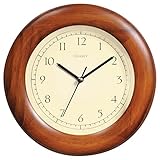 Chaney 75171 Poplar Wood Wall Clock, 8