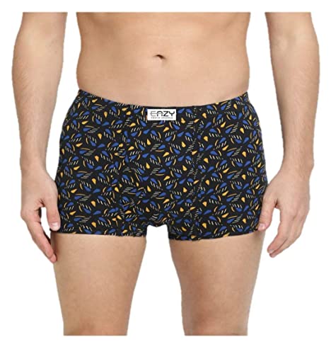 Image of The Tinge Men's Eazy Premium Printed Mini Trunk for Men and Boys|Men's Underwear Trunk (Pack of 3)