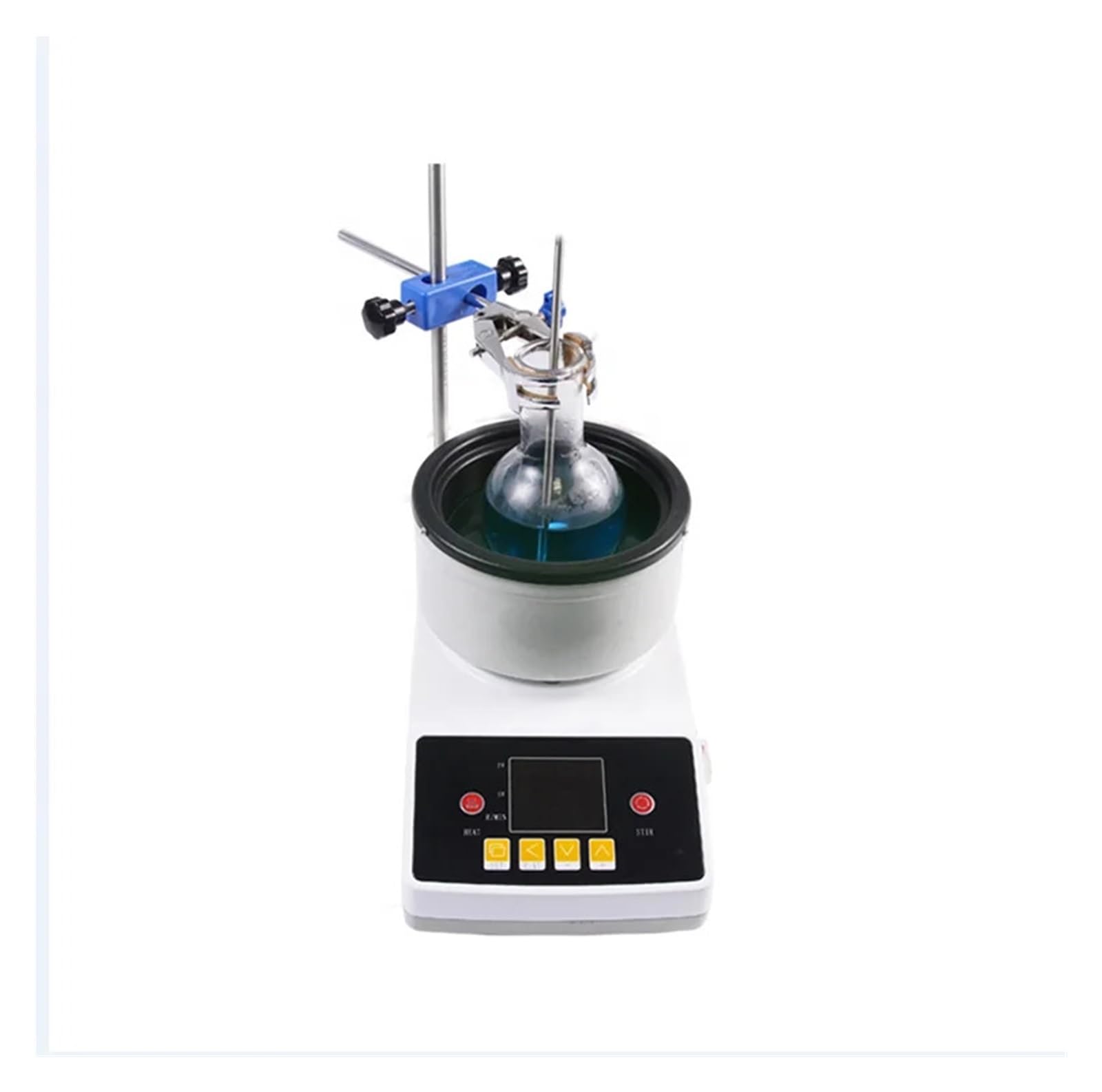Laboratoryjna Łaźnia Wodna, Mieszadło magnetyczne, podgrzewacz, inteligentny wyświetlacz cyfrowy, czas, laboratoryjne mieszadło magnetyczne, łaźnia olejowa lub wodna, podgrzewacz
