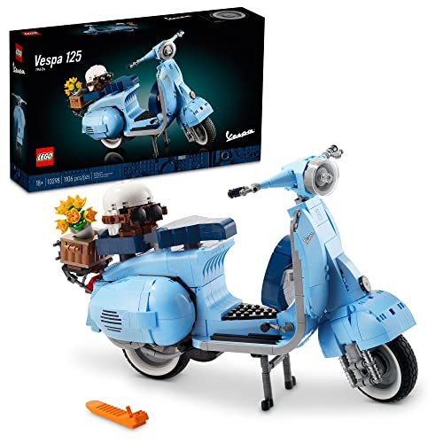 LEGO Icons Vespa 125 10298 Building Set for Adults (1107 Pieces)
