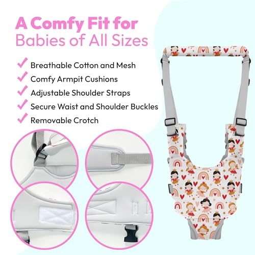Image of Watolt Baby Walking Harness, Toddler Walker Assistant Belt, 7-24 Months