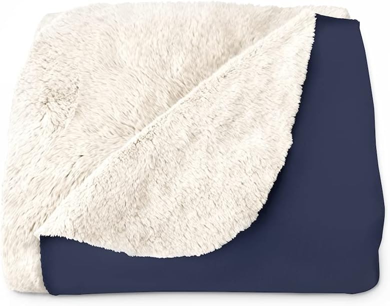 Custom Boat Blanket, Personalized Boat Sherpa Fleece Blanket, Sailing Gift, Yacht Throw Blanket, Nautical Gift, Custom Coastal Decor (50" × 60")