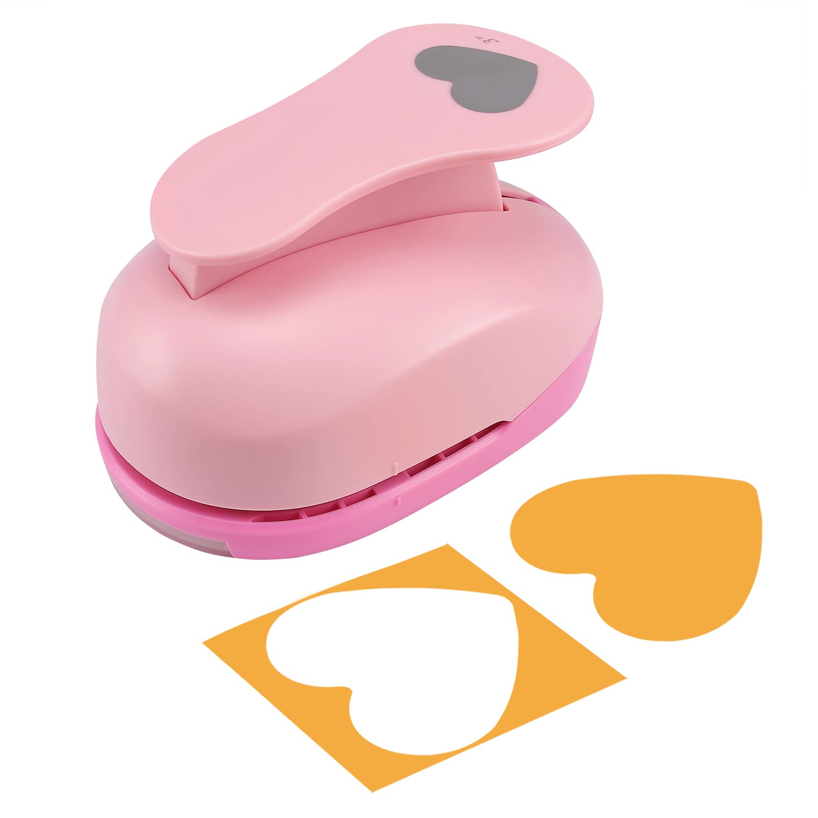 Buy MyArTool Heart Paper Punch, 3 Inch Heart Punches for Paper Crafts