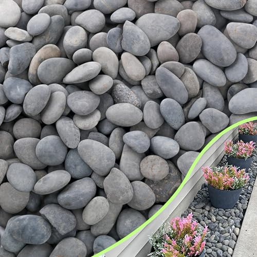 18LB River Rocks,Mexican Beach Pebbles for Plants,Potting,Garden Landscape Stone Paving