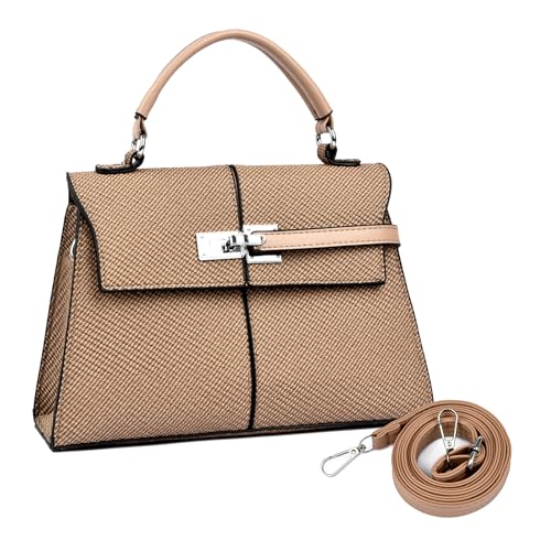 Eslcorri Crossbody Bags for Women Trendy, Leather Ladies Top Handle Satchel Travel Purses Clutch Medium Shoulder Handbags