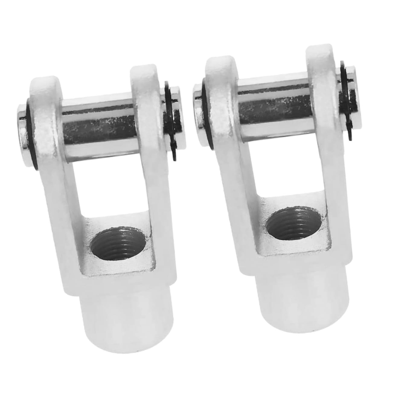 Vérin pneumatique : double connecteur en Y M20x1,5 en acier carbone robuste