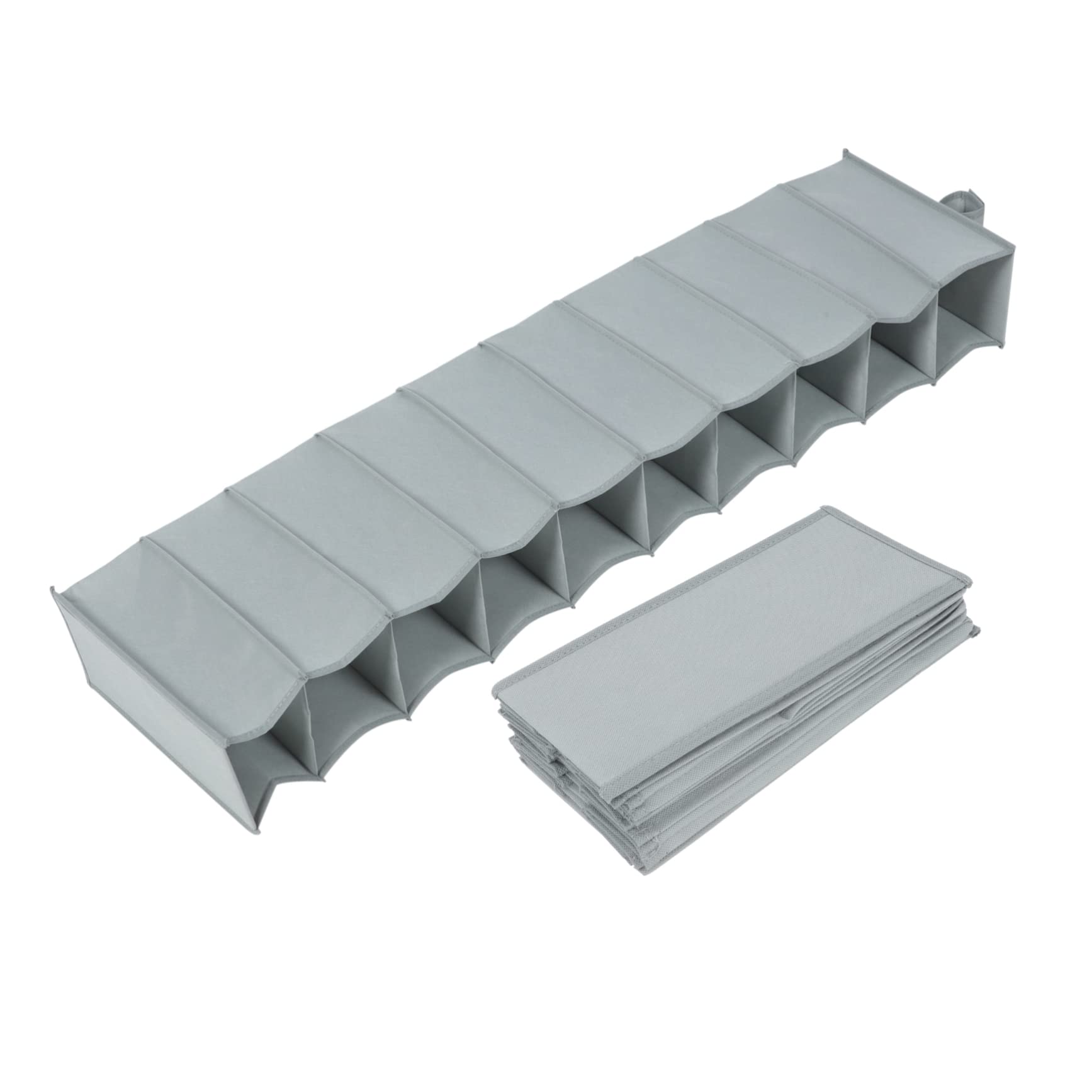 Cabilock Foldable Shoe Storage Rack Multi-layer Hanging Organizer Closet Organizer Rack Collapsible Storage Pouch