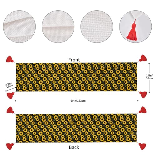 Nappe de cuisine en lin lavable taille unique avec motif