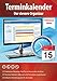 Produktbild Terminkalender Professional Edition - der clevere Organizer und Adressbuch für zu Hause und Büro - Terminplaner Software - Windows 10 / 8.1 / 8 / 7 / Vista