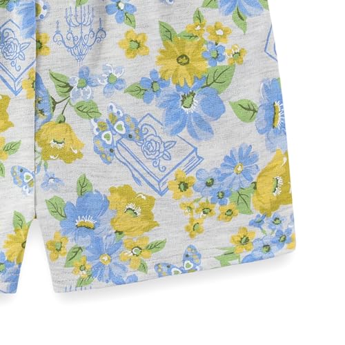 Image of Disney Princess Frozen Minnie Mouse Girls Short Sleeve T-Shirt and French Terry Shorts Set for Toddlers to Big Kids