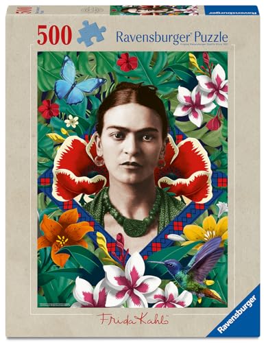 Ravensburger - Puzzle 500 pièces - Frida Kahlo