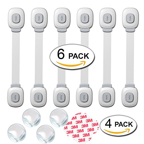 Baby Safety Locks and Corner Protector Combo, Child Proof