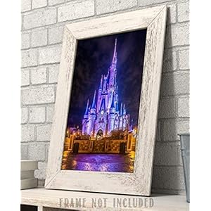 Cinderellascastle11x14unframedartprintgreathomeandnurserywaltdisneyworldwallartmagickingdomroomdecororgiftunder15forwdwfans  Urban Country Home Decor Cinderellas castle 11×14 unframed art print great home and nursery walt disney world wall art magic kingdom room decor or gift under 15 for wdw fans  urban country home decor