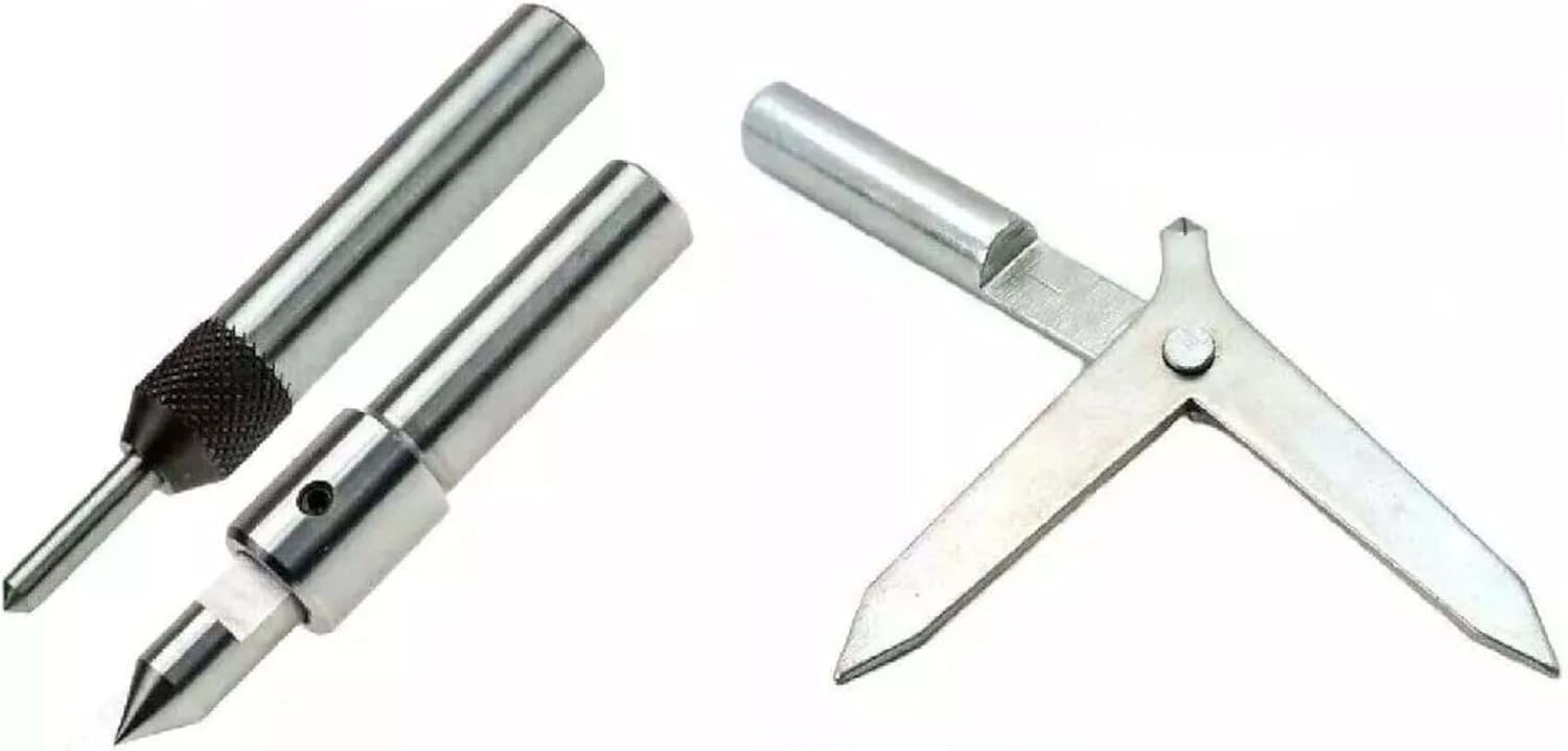 Spring Loaded Tap Guide With Round Bar Center Finder Accurate Tool