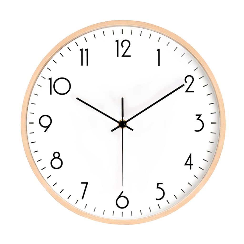 Horloge murale de salon muette et électronique avec un design créatif