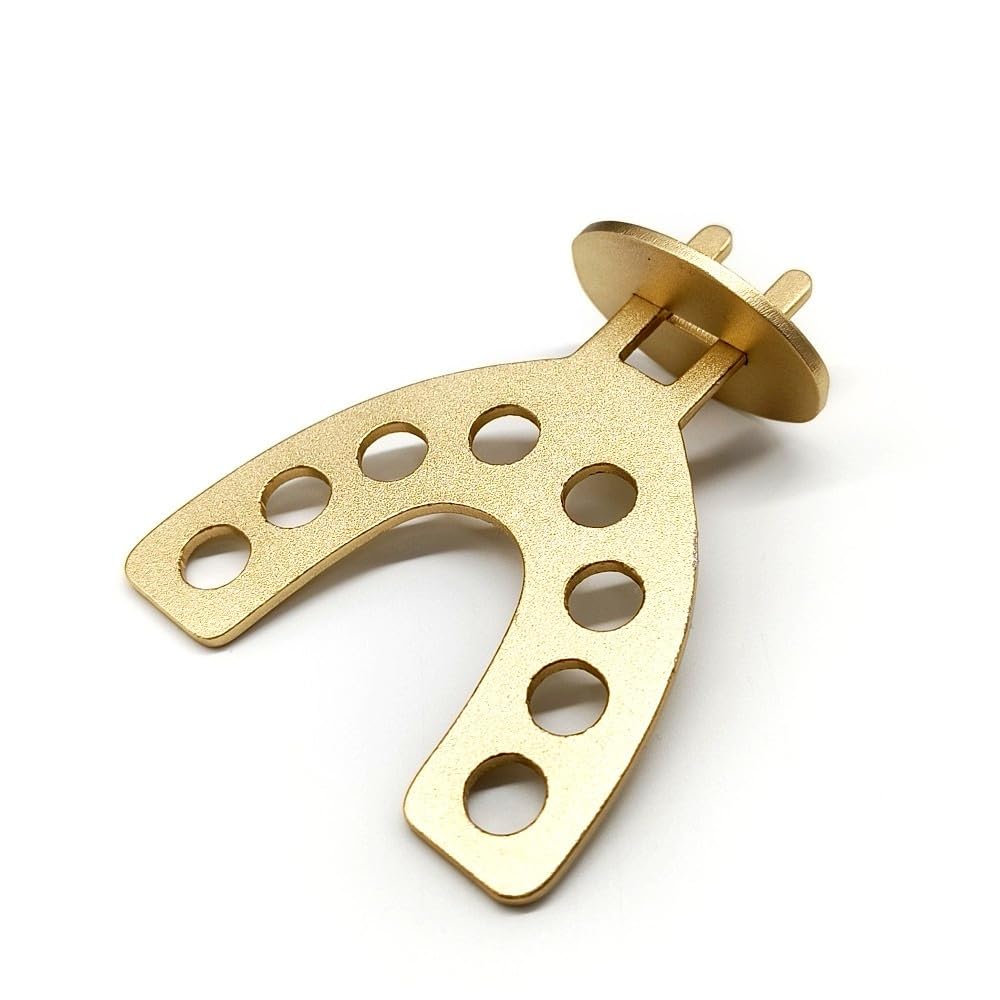 1 Set Dental Tray Middle Forehead Tray Edentulous Dental Tray Set Special for Middle Jaw Tray Aluminium Alloy