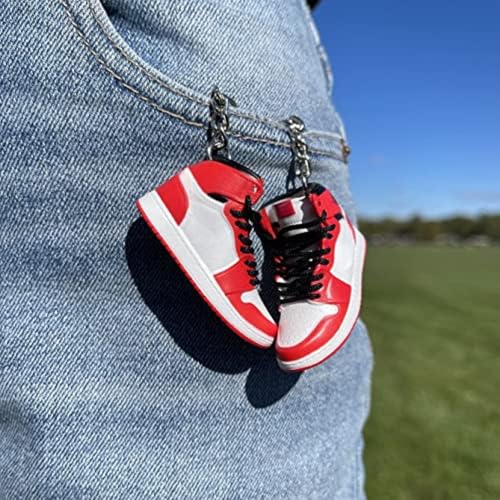 Image of CLA6 3D Sneaker Keychain | Miniature Shoe Keyring | Handcrafted And Hand-painted | Diverse Collection | Unisex