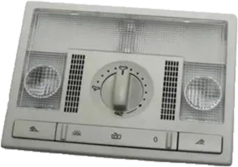 Roof Reading Light Panel with Grey Sunroof Switch Car Accessories for Polo 6r