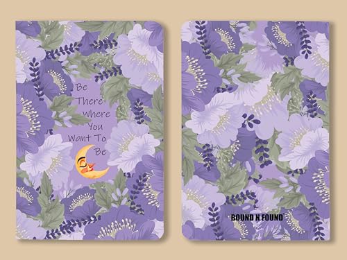 Image of 100 GSM A5 Dot Grid Journal Book: 160 Pages (Be There)