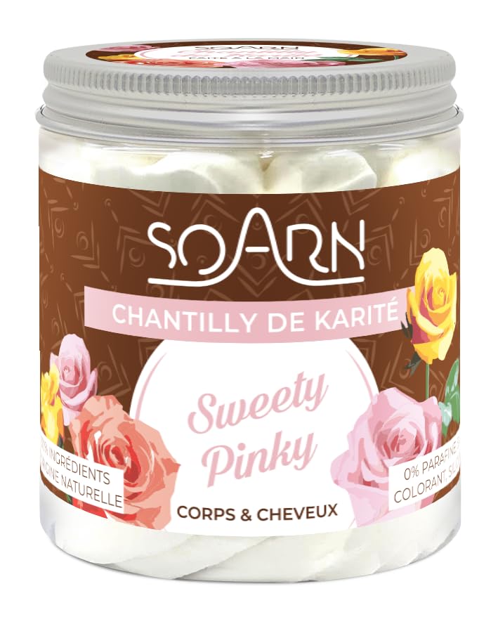 Chantilly de karité Soarn Sweety pinky rituel cocooning après douche