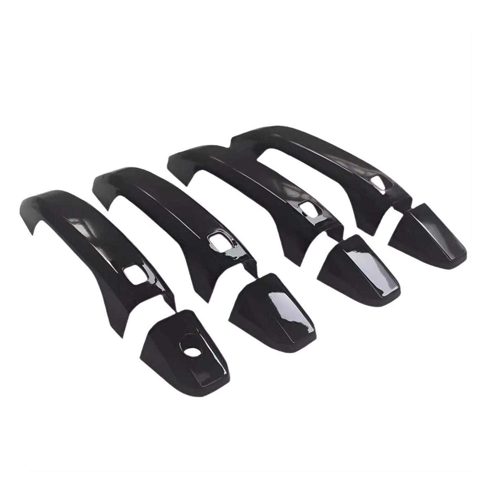 Dspolimv One Color Outer Door Handle Cap Compatible With Chevrolet For Suburban 2020-2022 For Tahoe 2021-2022 Car Exterior Door Handle Covers Trims Black Abs Accessories