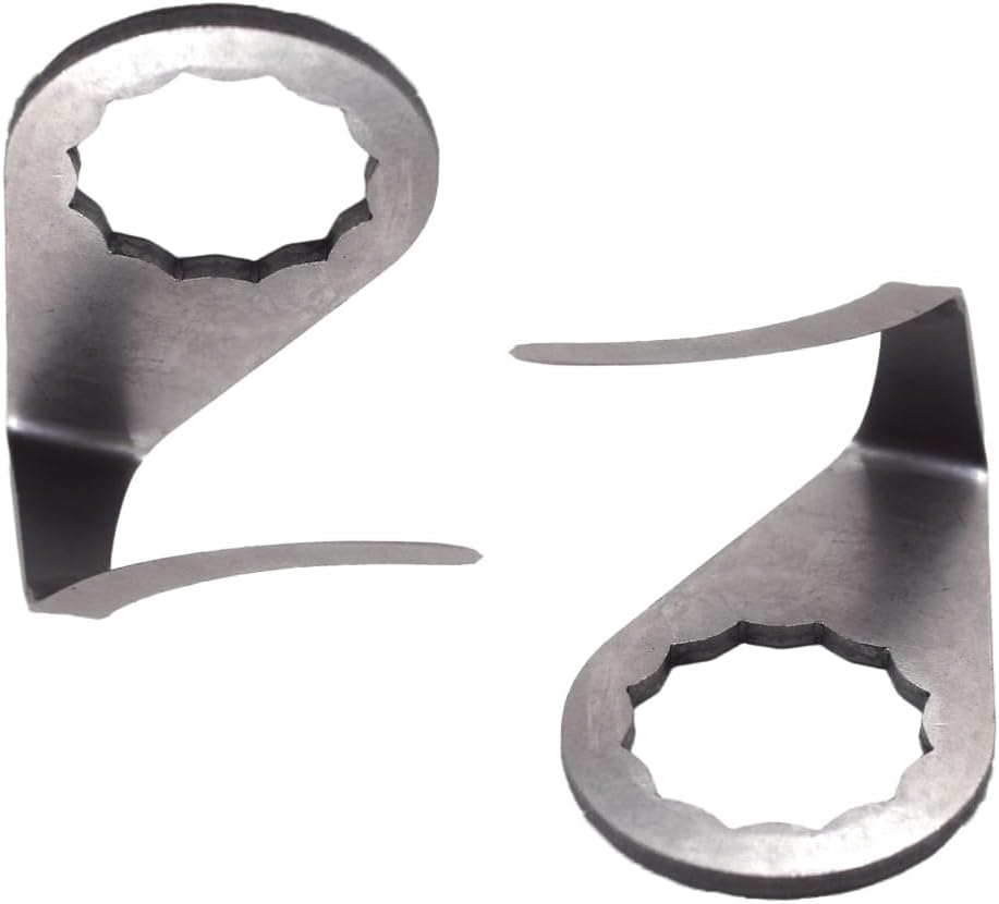 2PCS Air Windshield Knife Blades,for Windscreen Removal Tool Air Oscillating Cut-Out Tools