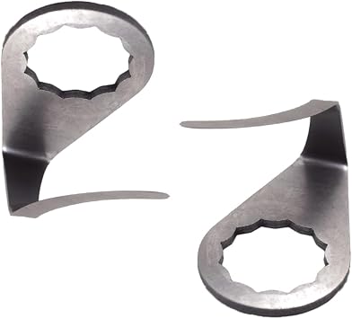 2PCS Air Windshield Knife Blades,for Windscreen Removal Tool Air Oscillating Cut-Out Tools