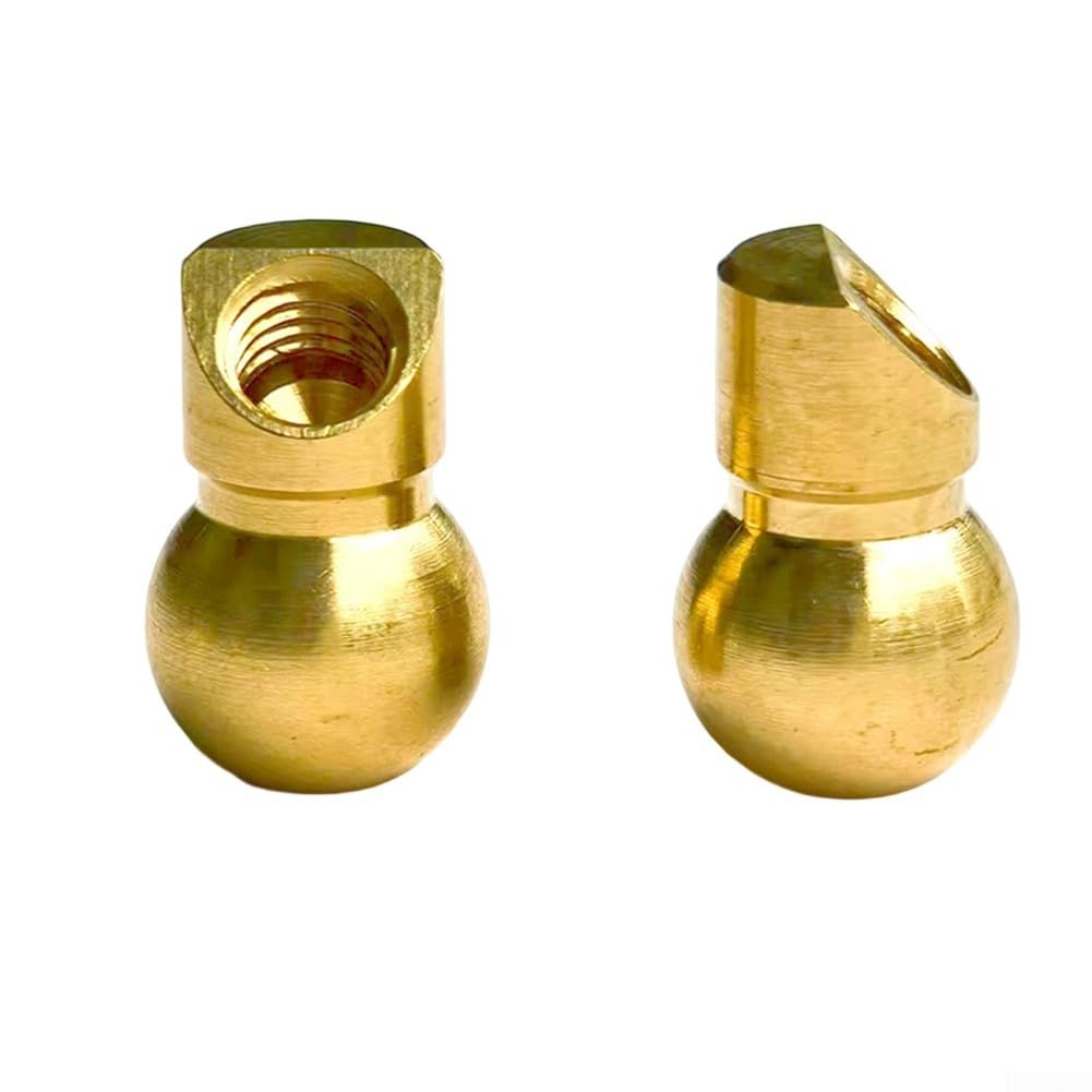 Boquilla de pulverización oblicua, junta refrigerante de latón Tech Linker (segura) para tareas de reparación de máquinas CNC, 10 unidades de soporte de herramientas (14,7 mm)