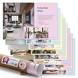 Quarterhouse 8 Poster Interior Design Set, Art Classroom Learning Materials for K-12 Students and Teachers, 12 x 18 Inches, Made in USA