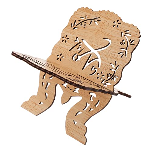 HOODANCOS Adjustable Quran Book Stand Muslim Book Stand Sturdy Wood Construction Perfect for Home or Office