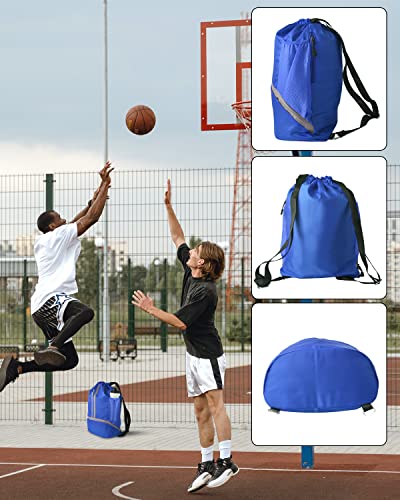 BROTOU Bolsa de deporte para fútbol, mochila con cordón, ajustable, cordón, bolsa de gimnasio, resistente al agua, bolsa de deporte para hombre, mujer, niños y jóvenes - imagen 8
