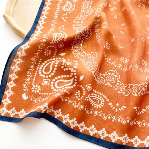 K-Elewon Medium Square Head and Neck Scarf - Multipurpose Hair Wrap, Sleeping Wraps Bandana - For Women H193