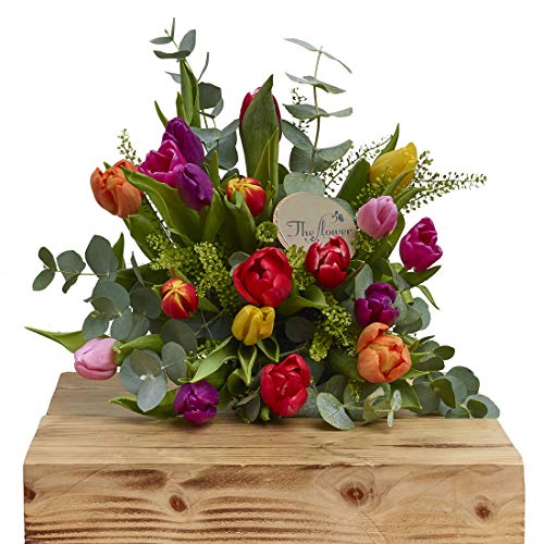 The Flower Rooms FRSPRING Spring Tulip Hand Tied, Mutiple