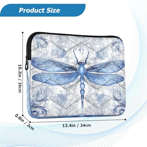 Funda para laptop 13-14 pulgadas patrón dragón impermeable y resistente miniatura 3