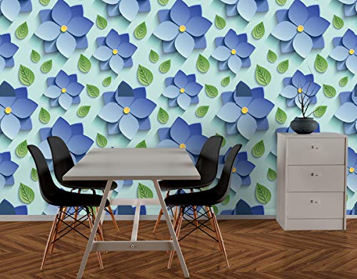 Image of DECOR PRODUCTION Self Adhesive Wallpaper Wall Sticker for Home Decor, Living Room, Bedroom, Hall, Kids Room, Play Room (PVC Vinyl, Water Proof 20 sq.ft) 16x90 Inches Each Strip