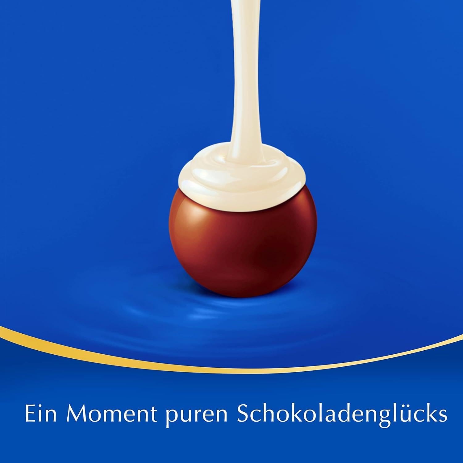 Lindt LINDOR Schokoladen Kugeln Milchcrème | 1 kg Beutel, wiederverschließbar l ca. 80 Milch-Schokolade mit Milchcrème-Füllung | Großpackung, Pralinen-Geschenk, Schokoladengeschenk