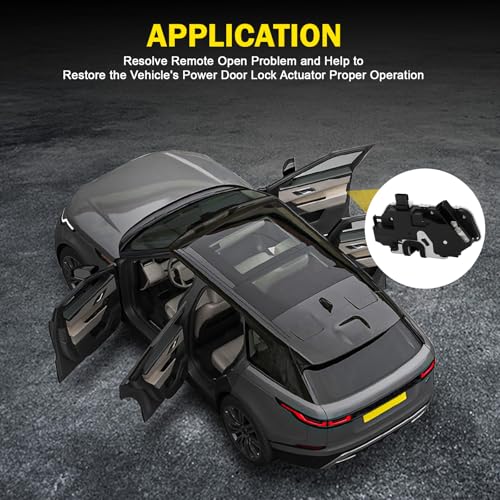 Image of 9L3Z-5421812-A Door Lock Latch Actuator Front Right Passenger Side Power Compatible with 2009-2014 F-150,2013-2019 Taurus,2010-2014 Lincoln Mark LT,2011-2019 Explorer