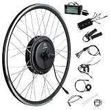 JauoPay 48V 2000W Electric Bicycle Conversion Kit LCD Display (SW900) 700C 28" 29" EBike Waterproof