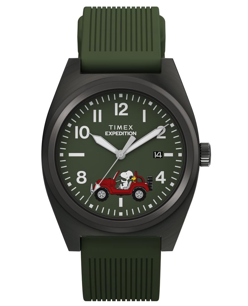Timex Orologio Uomo Al quarzo Peanuts Expedition Field