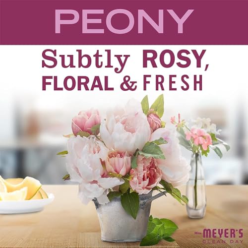 Image of MRS. MEYER'S CLEAN DAY All-Purpose Cleaner Spray, Peony, 16 fl. oz - Pack of 6