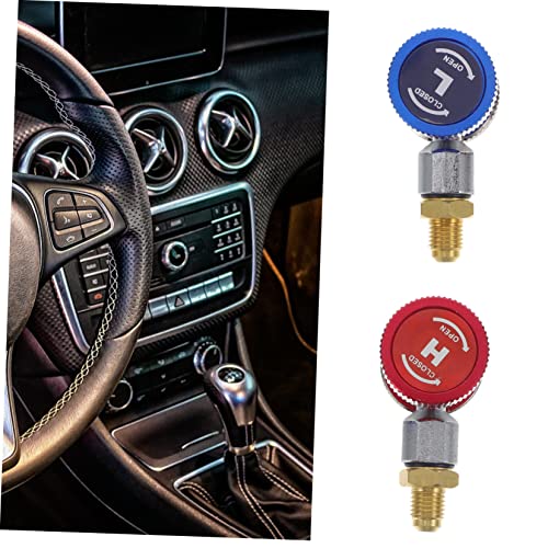 CANIGHT Kit De Medidor De Adaptador R134A Acessórios Amarelos Adaptador R1234Yf Para R134A Autovedan