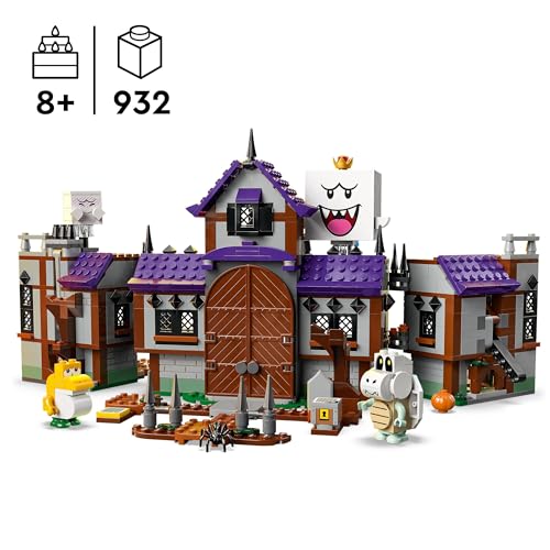 Super Mario Villa Stregata di Re Boo, Casa Giocattolo da Costruire con Personaggi Fantasma e Baby Yoshi, Giochi d'Avventura per Bambini e Bambine da 8 Anni, Regalo da Collezione Nintendo 71436 - Lego - Immagine 2
