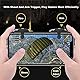 KingTSYU Mobile Game Controller, Handy Gaming Controller mit Triggers Für PUBG/Call of Duty, Mobile Gamepad Grip Für 4-6.7 iPhone iOS Android Phone