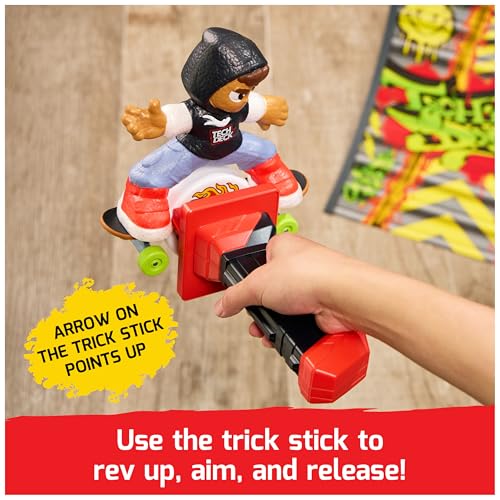 image for TECH DECK Shred N' Blast Sk8board, Motorized Finger Skateboard Toy wit