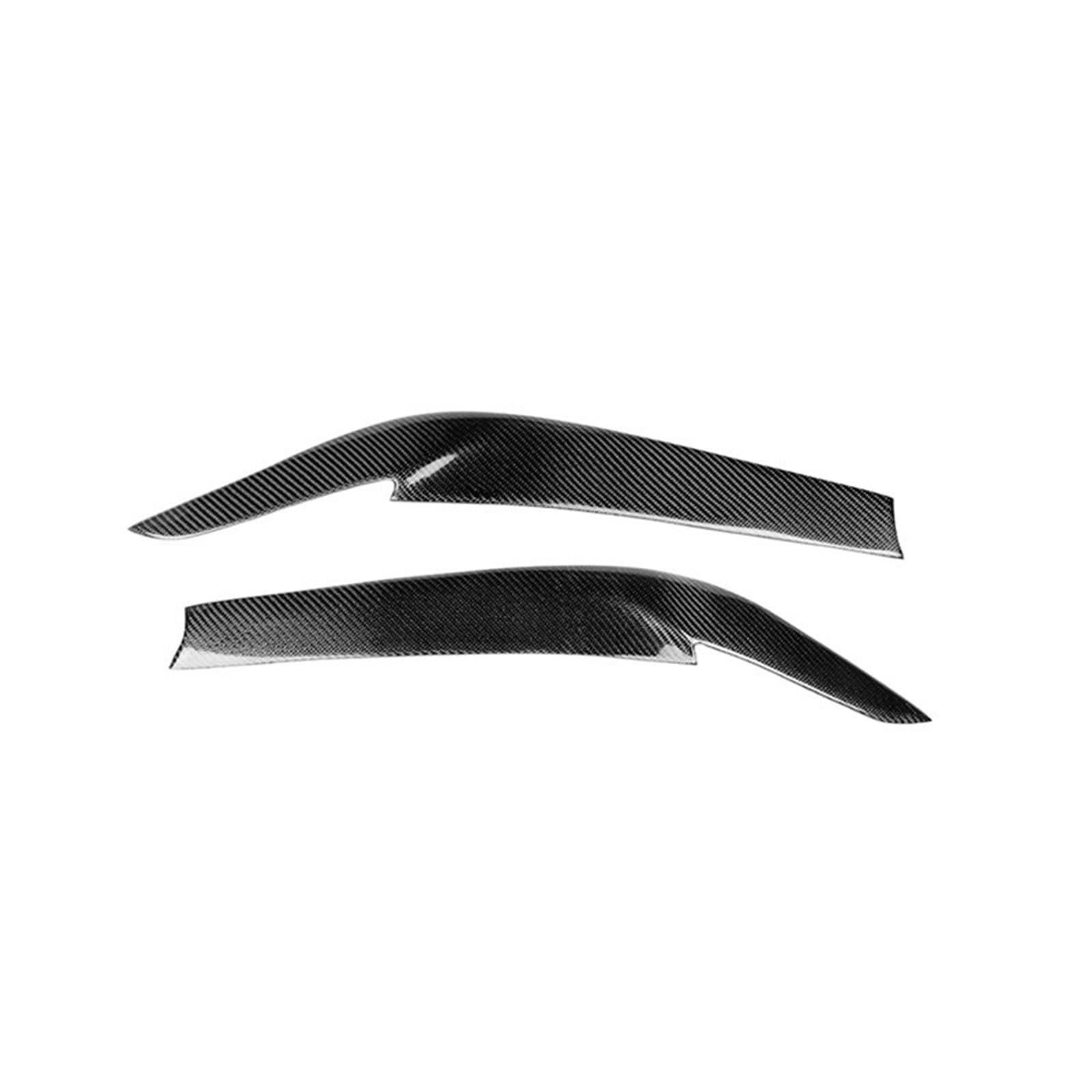Car Styling Front Headlight Eyebrow Cover Trim Stickers for G30 530i 540i M550i 2017-2023 Auto Accessories
