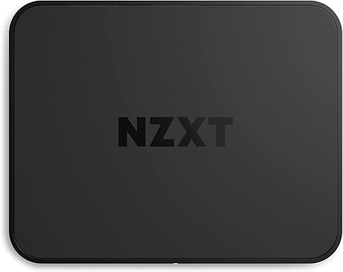 NZXT Tarjeta de captura USB Full HD Signal 4K30 - ST-SESC1-WW - 4K60 HDR y 240Hz en Full HD (1080p) - Transmisión en vivo y juegos - Paso sin