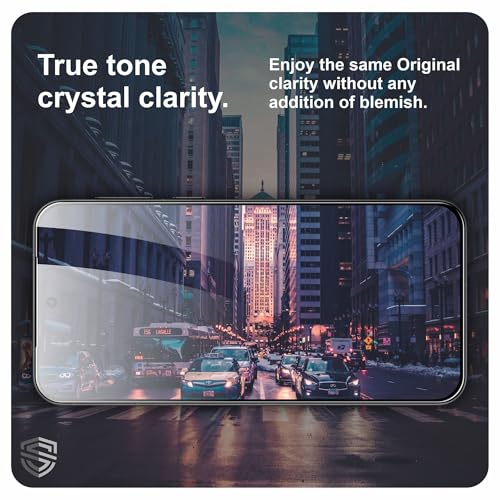 Image of Military-Grade Gorilla Tempered Glass For Vivo X200 Fe (6.31 Inch) With Installation Kit | Edge to Edge Coverage | Black