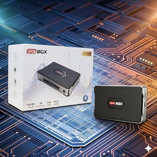 Amazon.co.jp: digibox d6 max 8K対応｜Wi-Fi 6｜4GB+64GB｜BT5.4