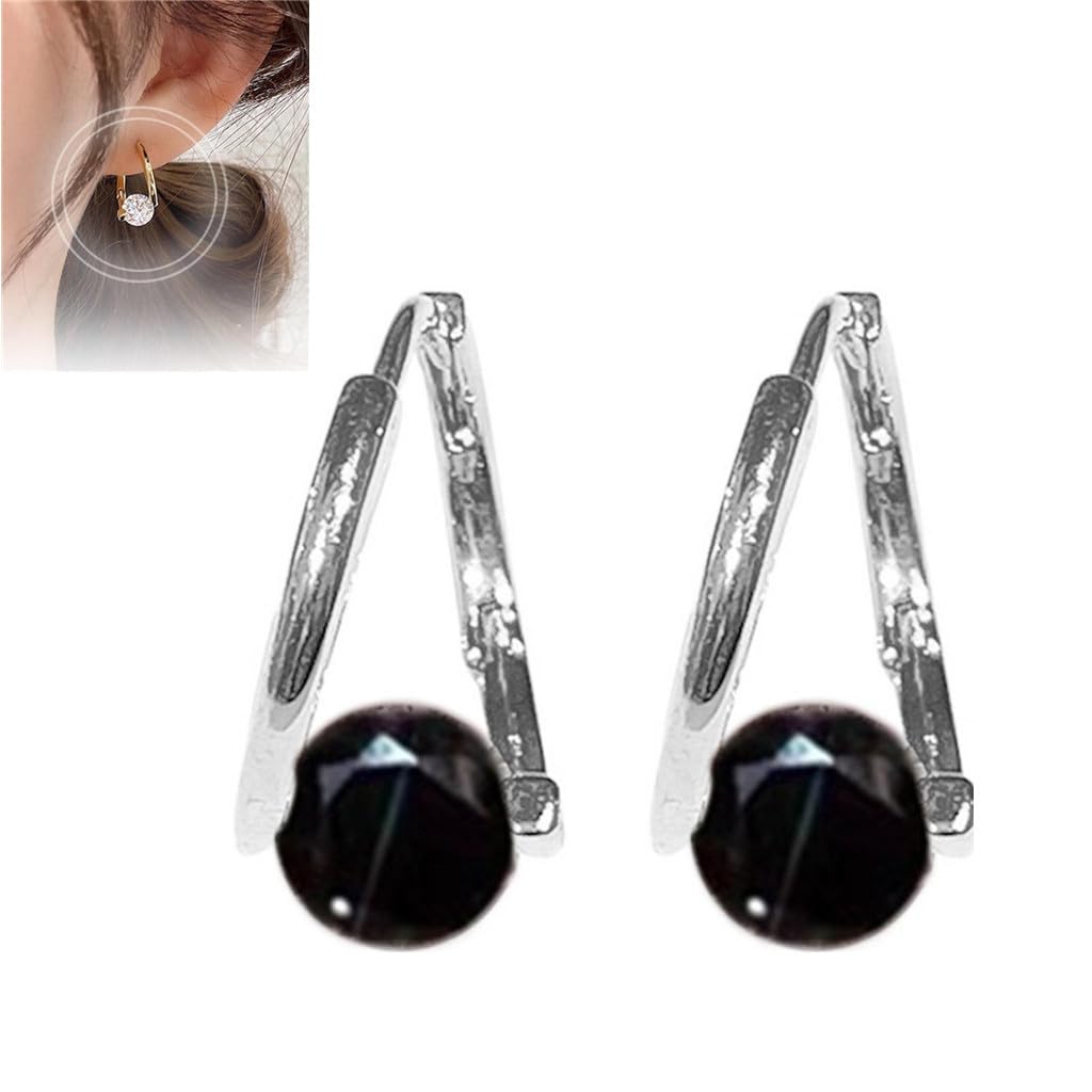 Lymphvity Germanium Earrings, Magnetic Therapy Weight Loss Earrings, Elegance Lymphvity Magnetherapy Earrings, Magnetic Therapy Earring for Women